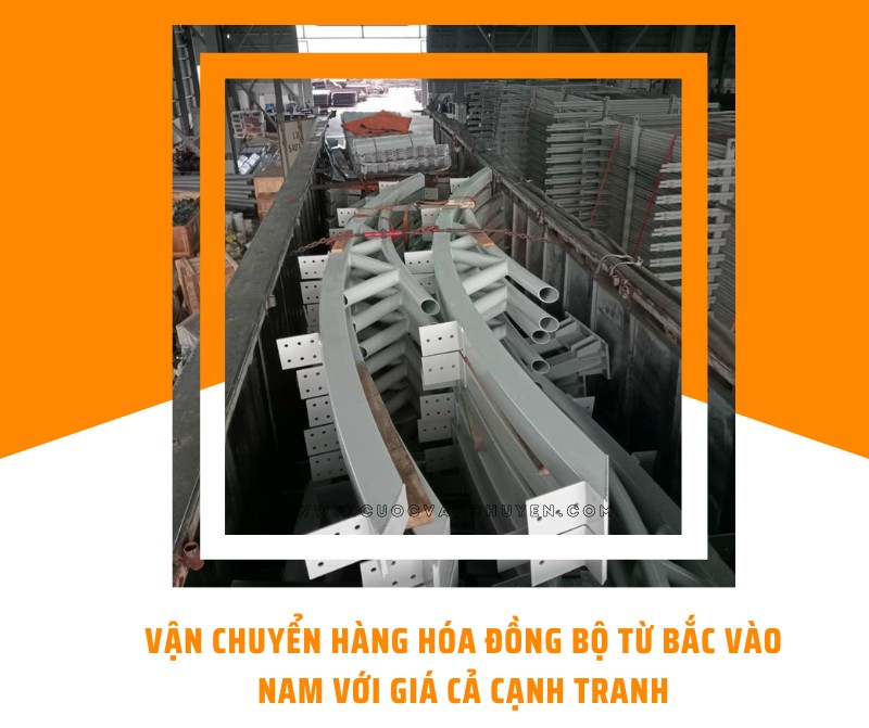 Vận chuyển hàng hóa đồng bộ từ Bắc vào Nam với giá cả cạnh tranh